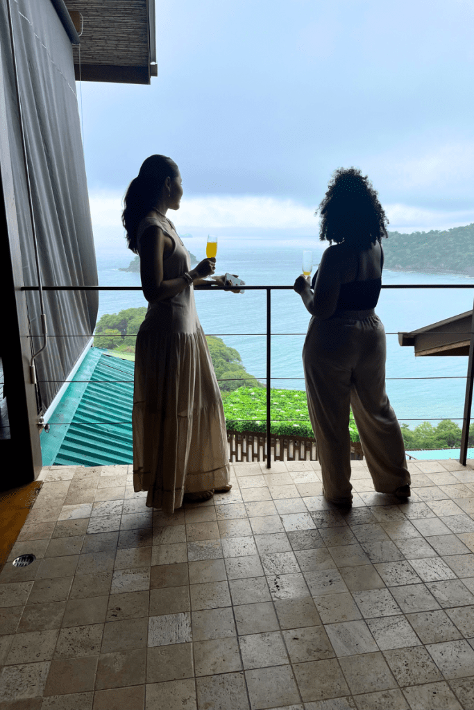 A view of the Pacific Coast from Casa Chameleon in Guanacaste, Costa Rica.