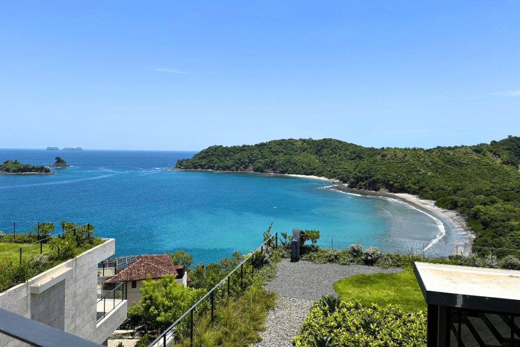 Casa Chameleon has a gorgeous view in Las Catalinas, Costa Rica.